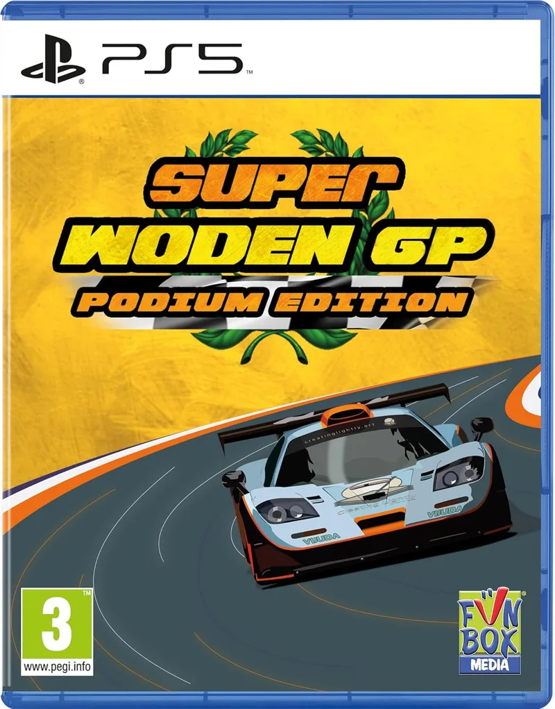 Super Woden GP Podium Edition de Funbox Media, PS5 – jaquette