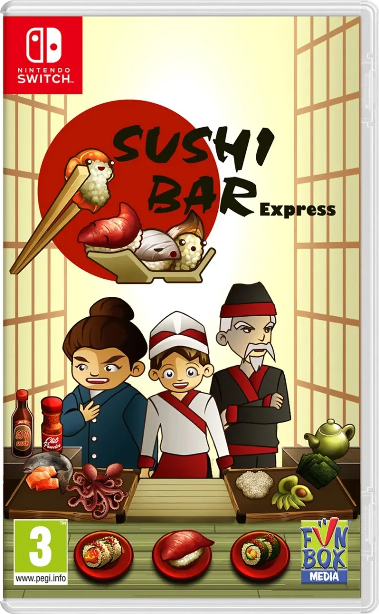 Sushi Bar Express by Funbox Media, Nintendo Switch – cover