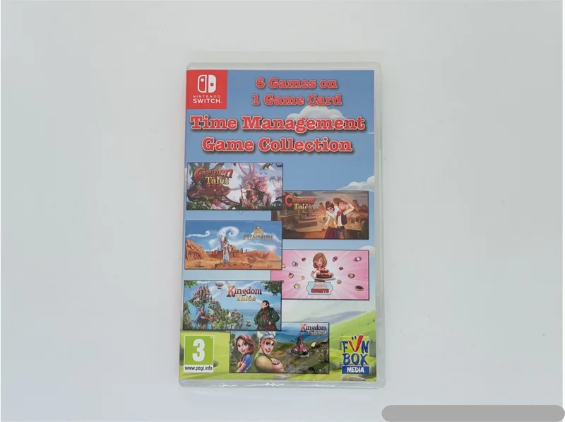 Time Management Game Collection 6 in 1 van Funbox Media, Nintendo Switch – cover