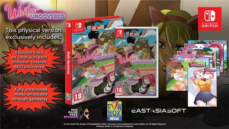 Waifu Uncovered van Funbox Media, Nintendo Switch – cover