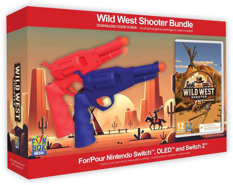 Wild West Shooter Bundle van Funbox Media, Nintendo Switch – cover