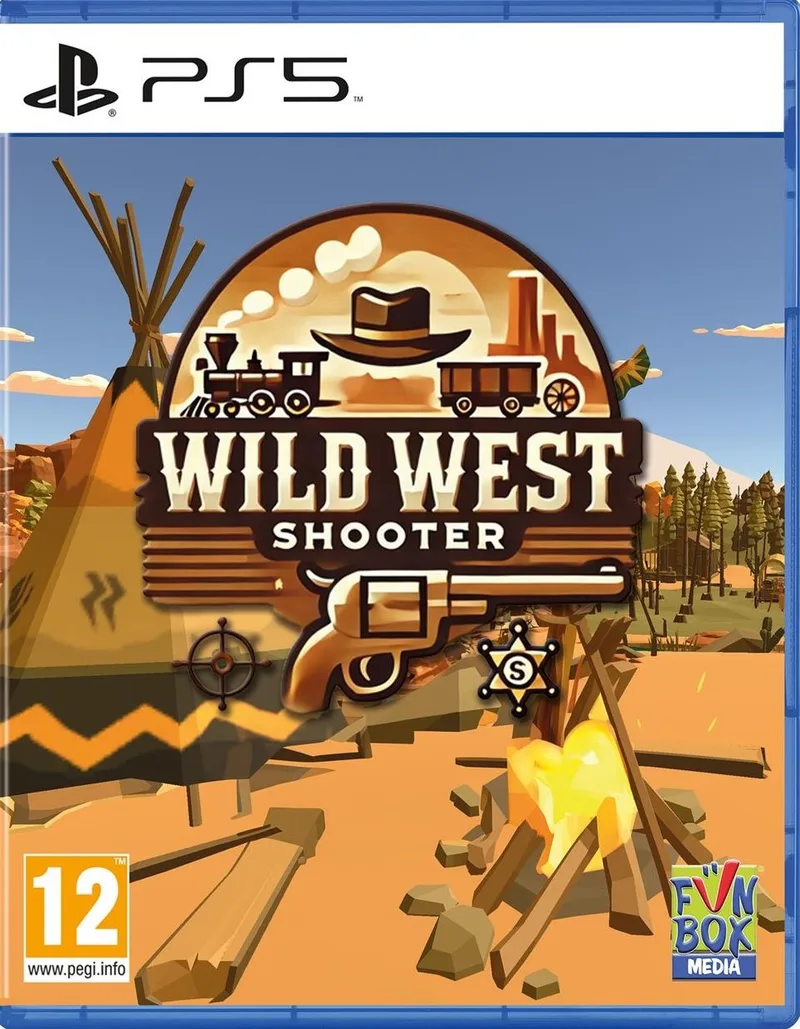 Wild West Shooter van Funbox Media, PS5 – cover