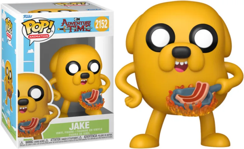 Adventure Time Funko Pop Vinyl: Jake (with Frying Pan) by Funko – cover