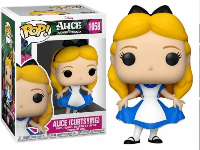 Alice in Wonderland Funko Pop Vinyl: Alice (Curtsying) by Funko – cover 1 of 3