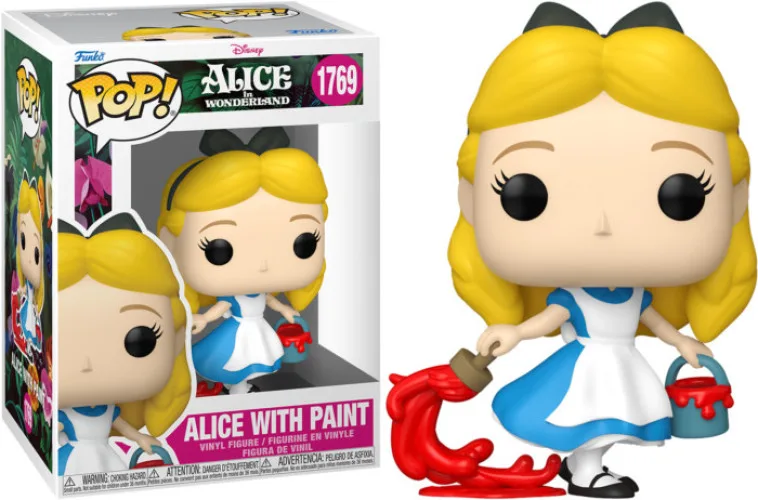 Alice in Wonderland Funko Pop Vinyl: Alice with Paint by Funko – cover