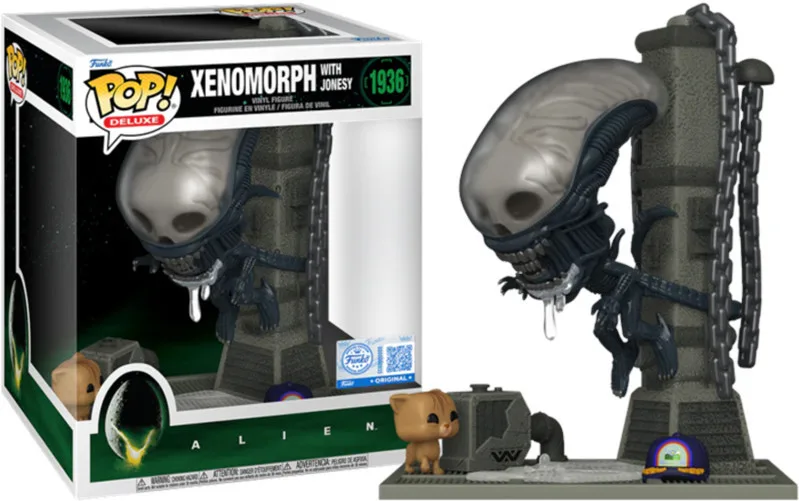Alien Funko Pop Deluxe Vinyl: Xenomorph with Jonesy van Funko – cover 1 van 2