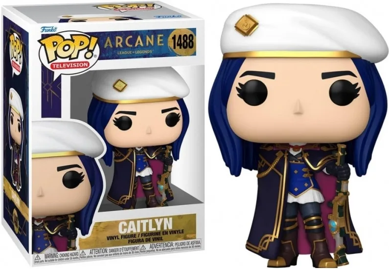 Arcane Funko Pop Vinyl: Caitlyn de Funko – jaquette 1 sur 2