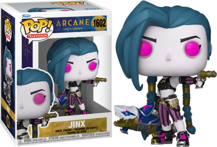 Arcane Funko Pop Vinyl: Jinx de Funko – jaquette 1 sur 2