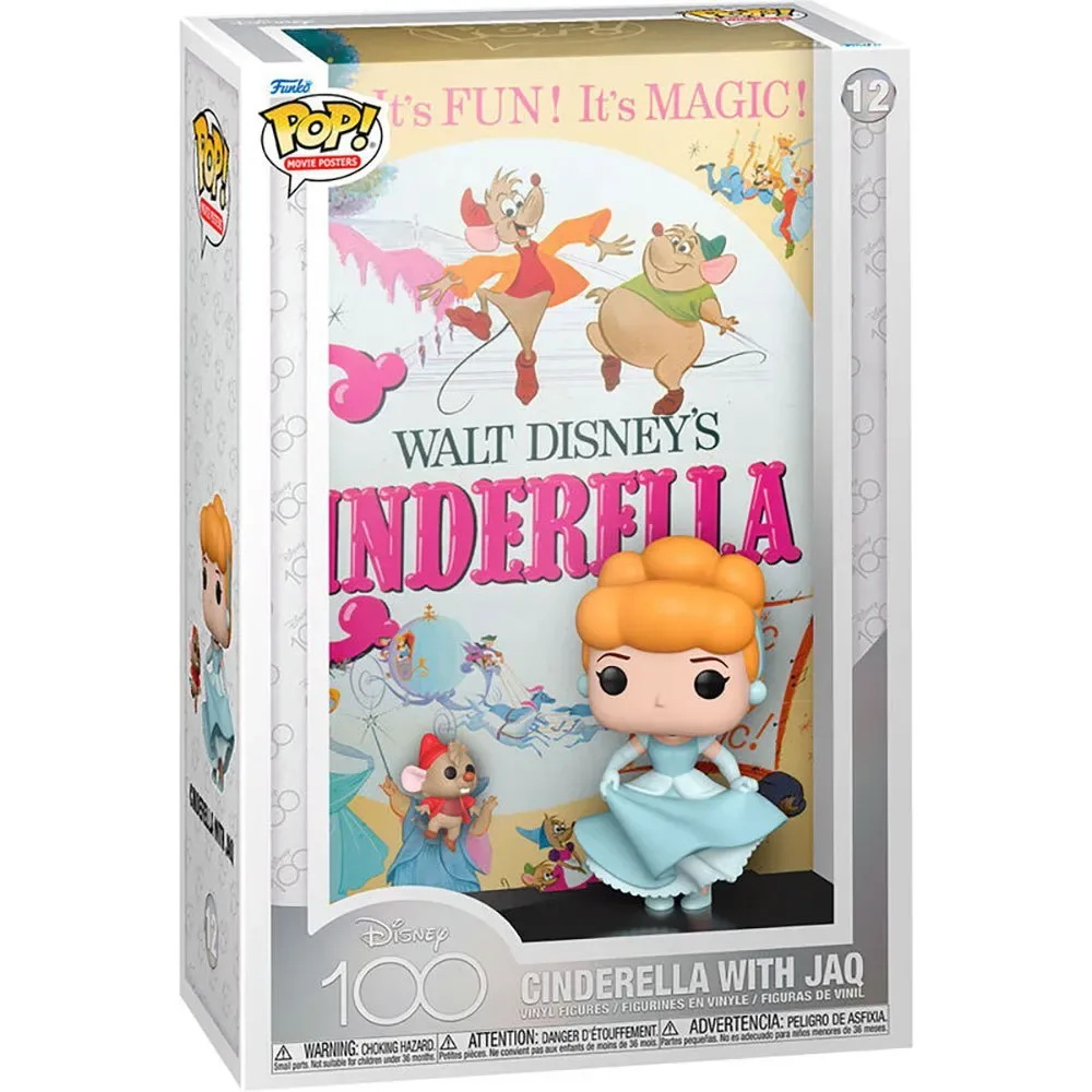 Figurine D´affiche De Film Cendrillon 100e Anniversaire De Disney de Funko – jaquette