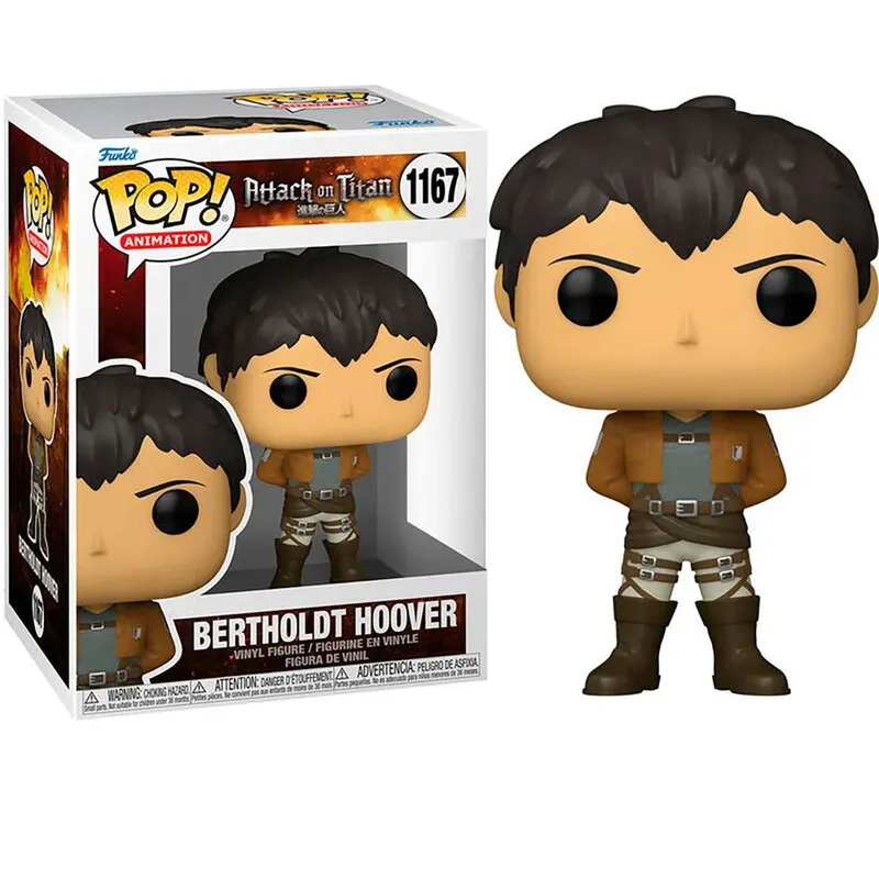 Attack on Titan Funko Pop Vinyl: Bertholdt Hoover van Funko – cover 3 van 3