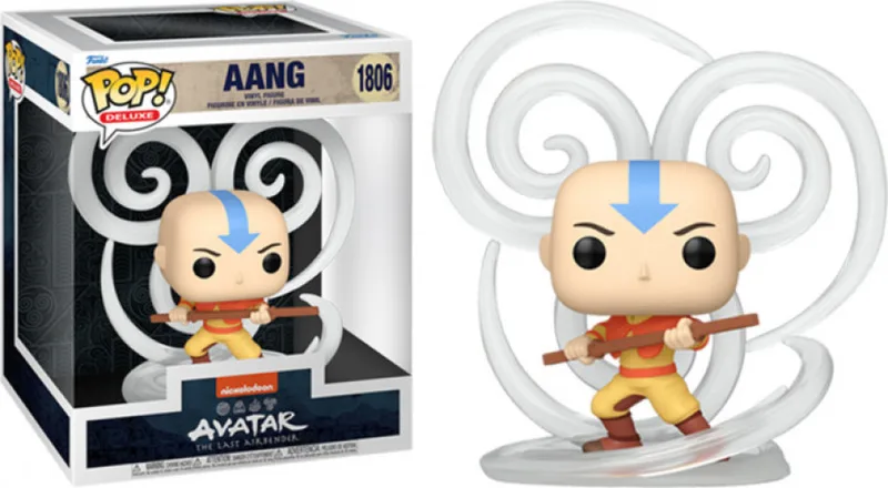 Avatar: The Last Airbender Deluxe Funko Pop Vinyl: Aang van Funko – cover