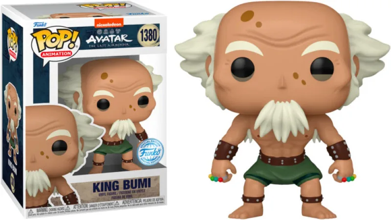 Avatar the Last Airbender Funko Pop Vinyl: King Bumi (1380) by Funko – cover 1 of 2