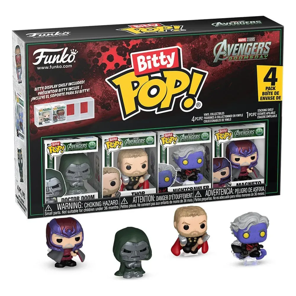 Avengers Doomsday Bitty 4-pack Figuurset van Funko – cover