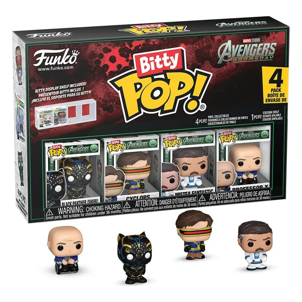 Avengers Doomsday Bitty 4-pack Set 3 Figuren från Funko – omslag