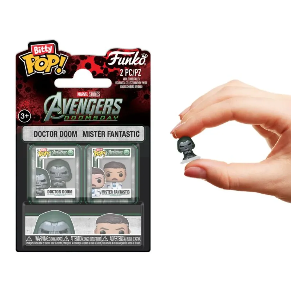 Avengers Doomsday Bitty Pack Doctor Doom & Mister Fantastic X2 Figuur van Funko – cover