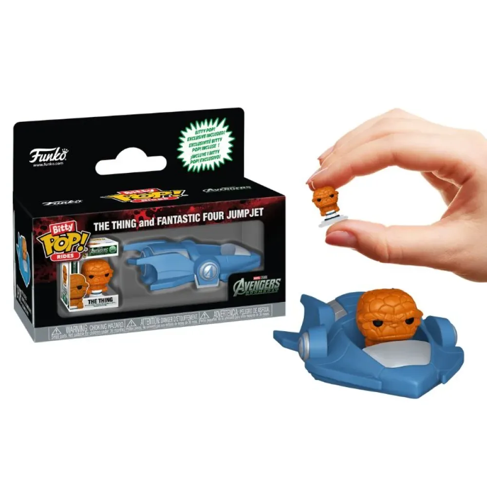 Avengers Doomsday Bitty Rides The Thing Fantastic Four Jump Jet Figuur van Funko – cover
