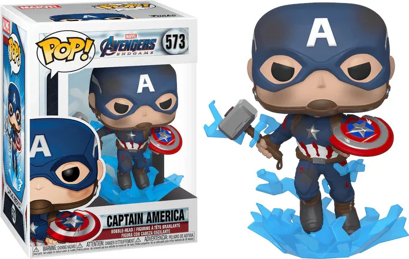 Avengers Endgame Funko Pop Vinyl: Captain America van Funko – cover 1 van 3