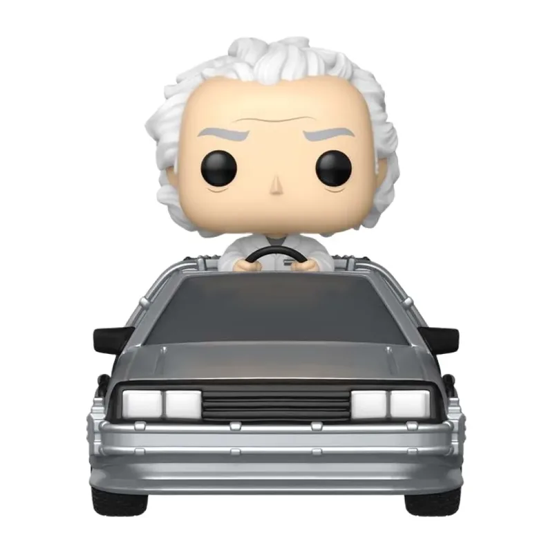 Back to the Future Funko Pop Rides Vinyl: Doc with Time Machine by Funko – cover 2 of 2