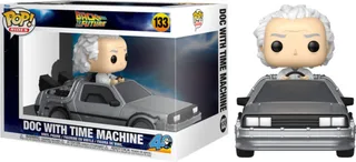 Back to the Future Funko Pop Rides Vinyl: Doc with Time Machine by Funko – cover 1 of 2