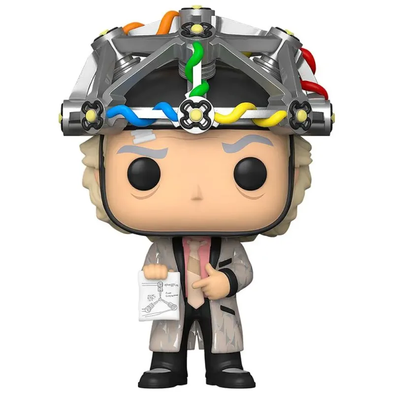 Back to the Future Funko Pop Vinyl: Doc with Helmet van Funko – cover 2 van 2