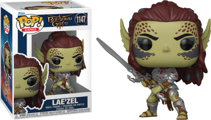 Baldur's Gate 3 Funko Pop Vinyl: Lae'zel by Funko – cover
