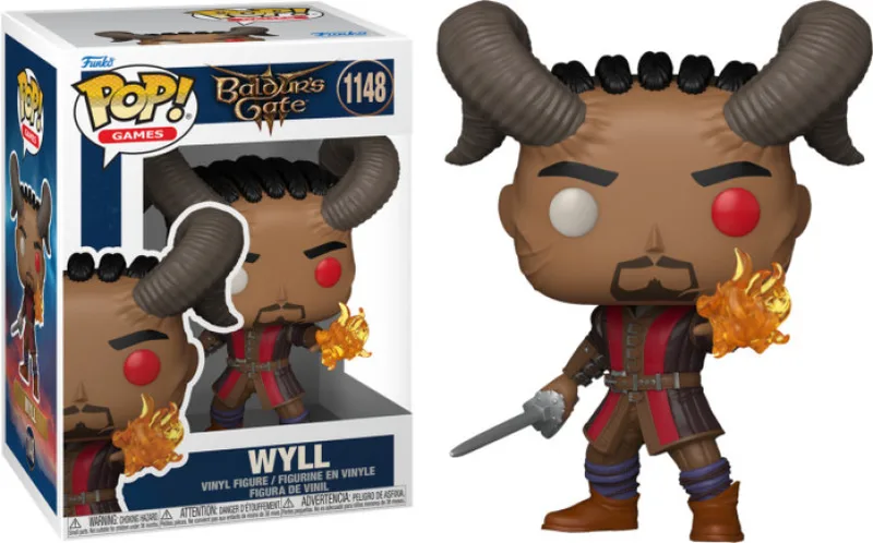 Baldur's Gate 3 Funko Pop Vinyl: Wyll van Funko – cover 1 van 3