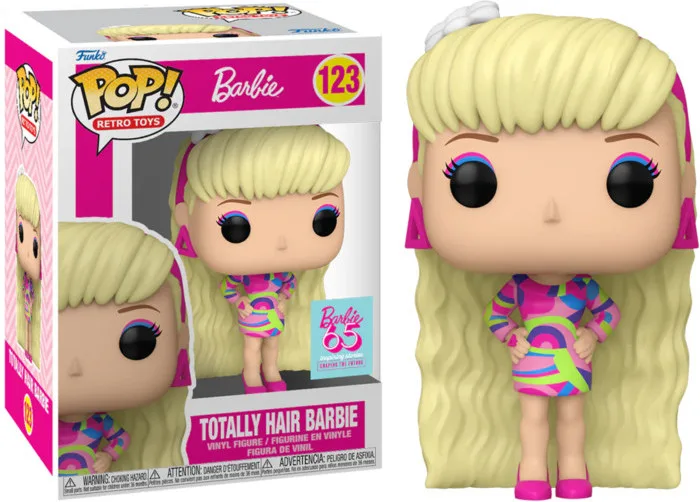 Barbie 65th Anniversary Funko Pop Vinyl: Totally Hair Barbie van Funko – cover 1 van 3