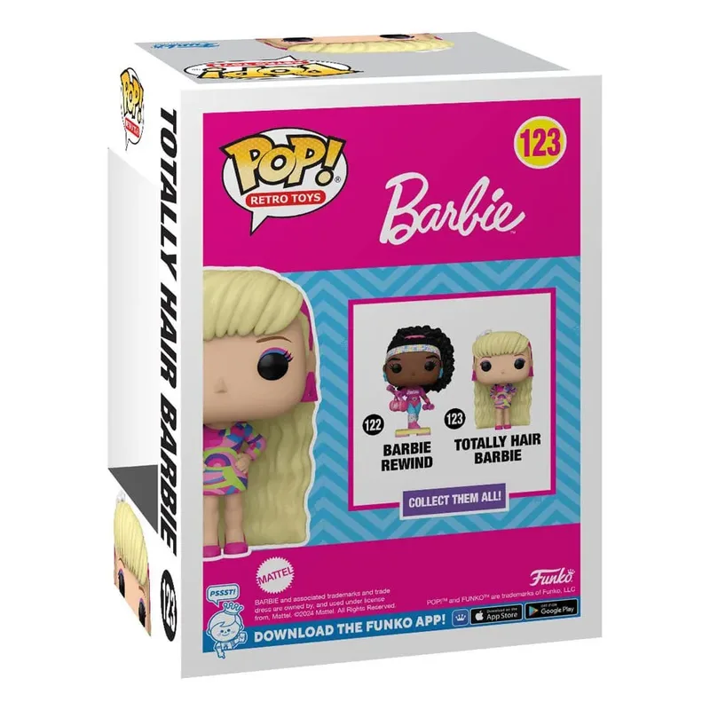 Barbie 65th Anniversary Funko Pop Vinyl: Totally Hair Barbie van Funko – cover 2 van 3