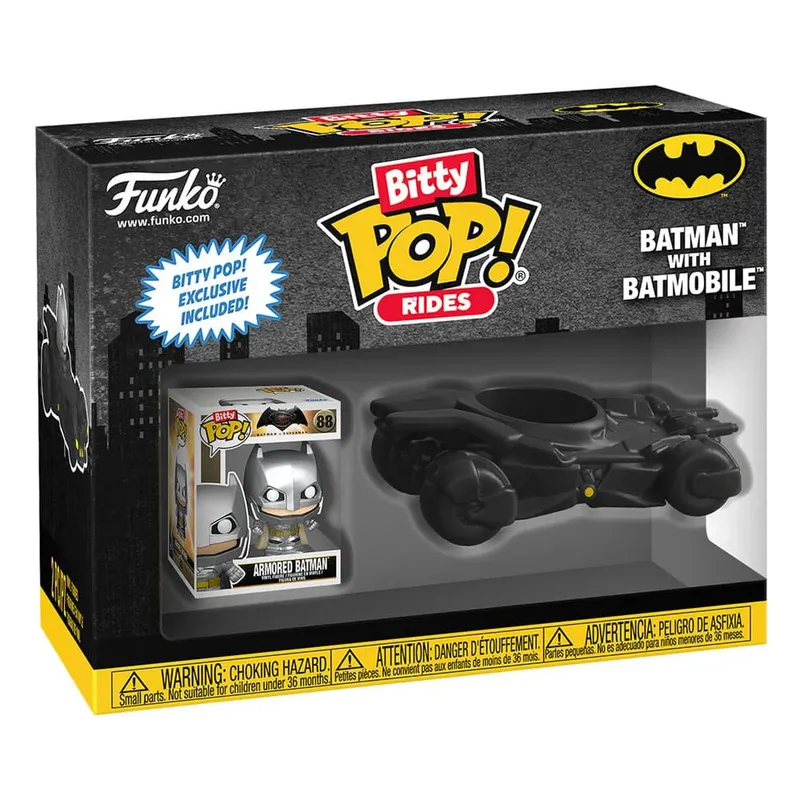 Batman Funko Bitty Pop! Rides: Batman and Batmobile van Funko – cover 4 van 5