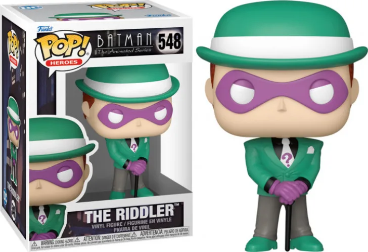 Batman The Animated Series Funko Pop Vinyl: The Riddler by Funko – cover 1 of 2