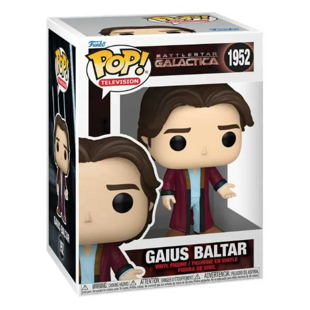 Battlestar Galactica Gaius Baltar Figur från Funko – omslag