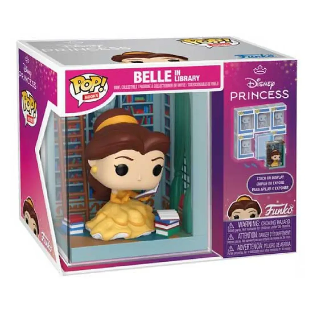 Beauty And The Beast Belle In Library Figur fra Funko – cover