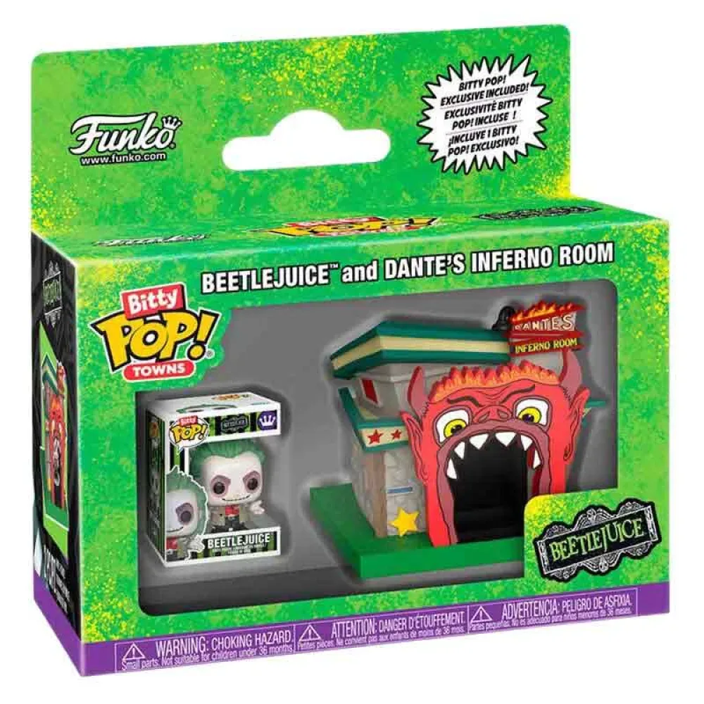 Beetlejuice And Dantes Inferno Room Towns Figur från Funko – omslag