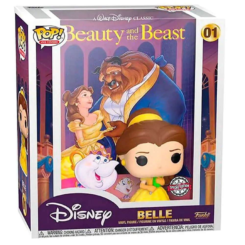 Figurine Exclusive De Belle La Belle Et La Bête Disney de Funko – jaquette