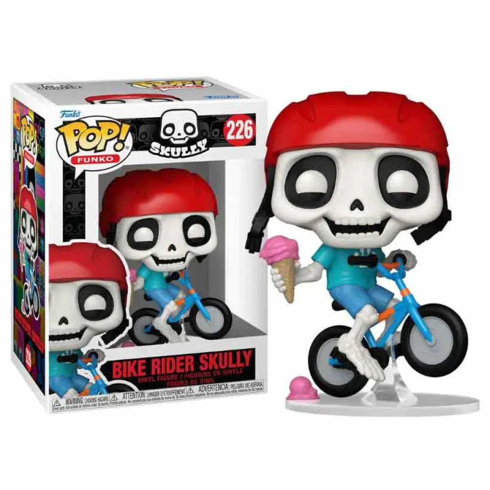 Bike Rider Skully Figuur van Funko – cover