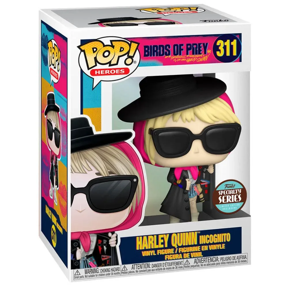 Rovfugle Harley Quinn Eksklusiv Incognito-figur fra Funko – cover