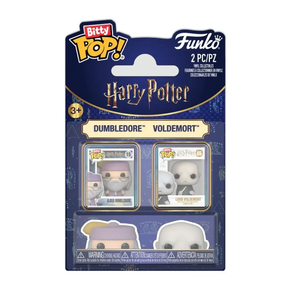Bitty Harry Potter Dumbledore & Voldemort Figur från Funko – omslag