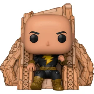 Black Adam Funko Pop Deluxe Vinyl: Black Adam on Throne by Funko – cover 2 of 3