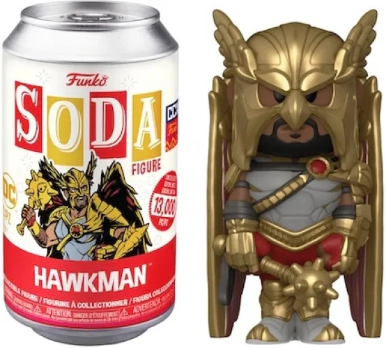 Black Adam Funko Vinyl Soda: Hawkman by Funko – cover