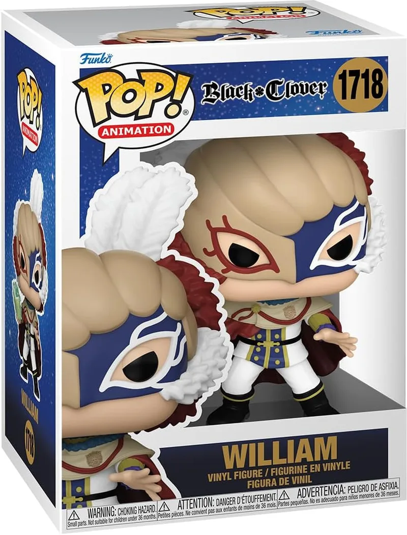 Black Clover Funko Pop Vinyl: William by Funko – cover 1 of 2