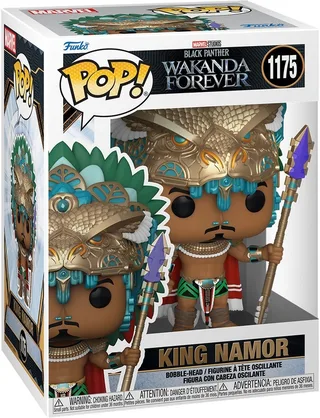 Black Panther Wakanda Forever Funko Pop Vinyl: King Namor by Funko – cover 1 of 2