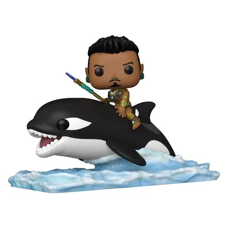 Black Panther Wakanda Forever Funko Pop Vinyl: Namor with Orca van Funko – cover 2 van 2