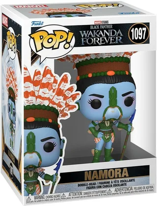 Black Panther Wakanda Forever Funko Pop Vinyl: Namora van Funko – cover 1 van 3