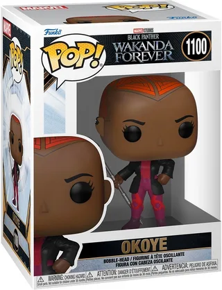 Black Panther Wakanda Forever Funko Pop Vinyl: Okoye van Funko – cover 1 van 2