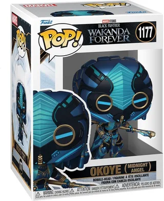 Black Panther Wakanda Forever Funko Pop Vinyl: Okoye (Midnight Angel) by Funko – cover 1 of 2