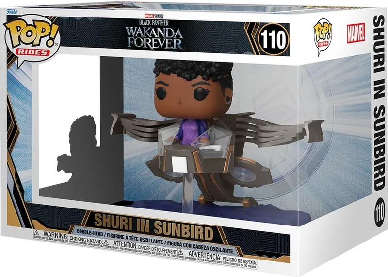 Black Panther Wakanda Forever Funko Pop Vinyl: Shuri in Sunbird by Funko – cover 1 of 3