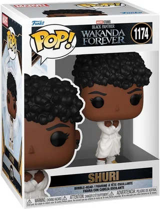 Black Panther Wakanda Forever Funko Pop Vinyl: Shuri in White Dress van Funko – cover 1 van 3