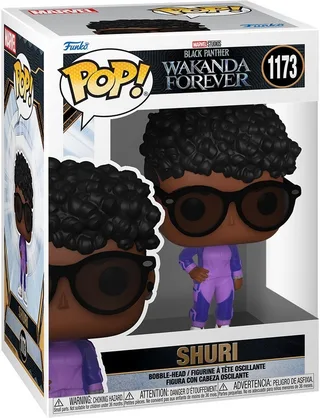 Black Panther Wakanda Forever Funko Pop Vinyl: Shuri with Sunglasses by Funko – cover 1 of 3