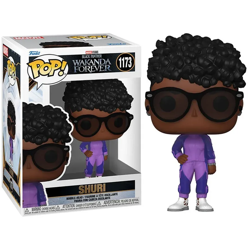 Black Panther Wakanda Forever Funko Pop Vinyl: Shuri with Sunglasses by Funko – cover 3 of 3