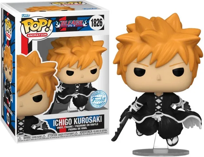 Bleach Funko Pop Vinyl: Ichigo Kurosaki (1826)(special edition) van Funko – cover